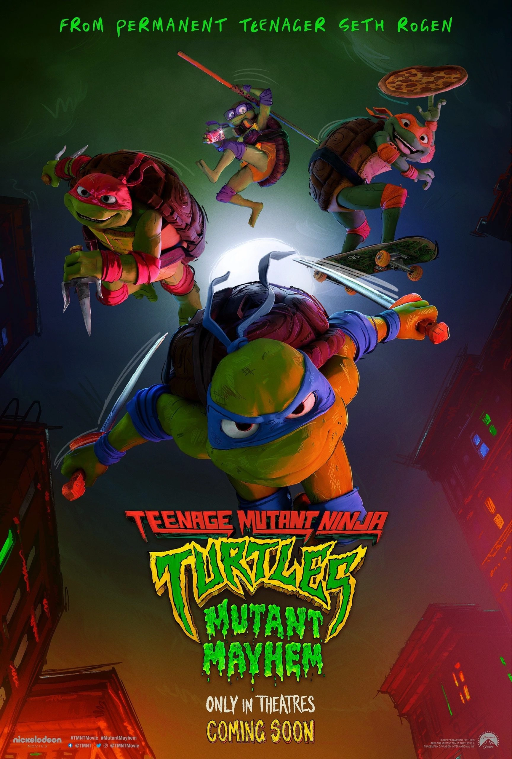mutant mayhem movie poster