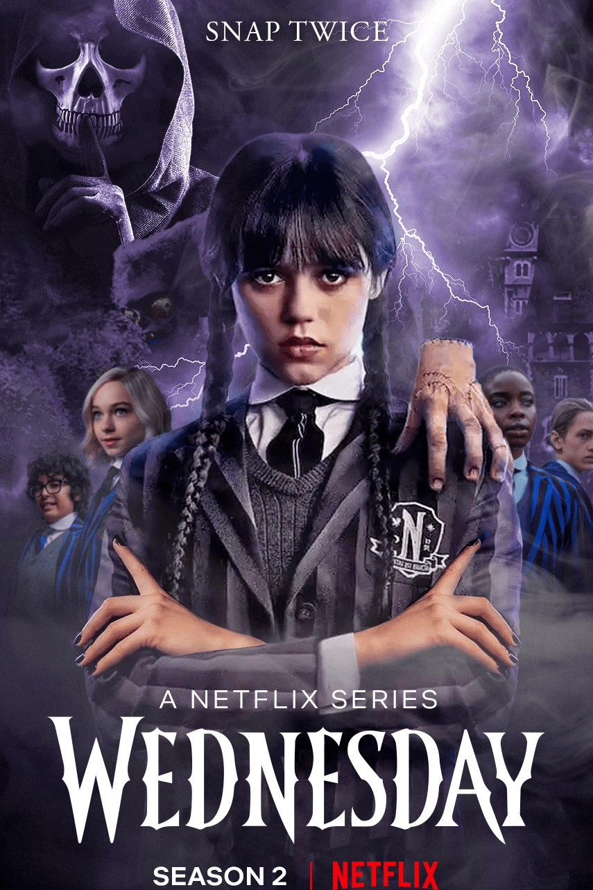 wednesday series poster